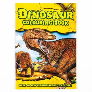 Dinosaur Colouring Book (Alligator)