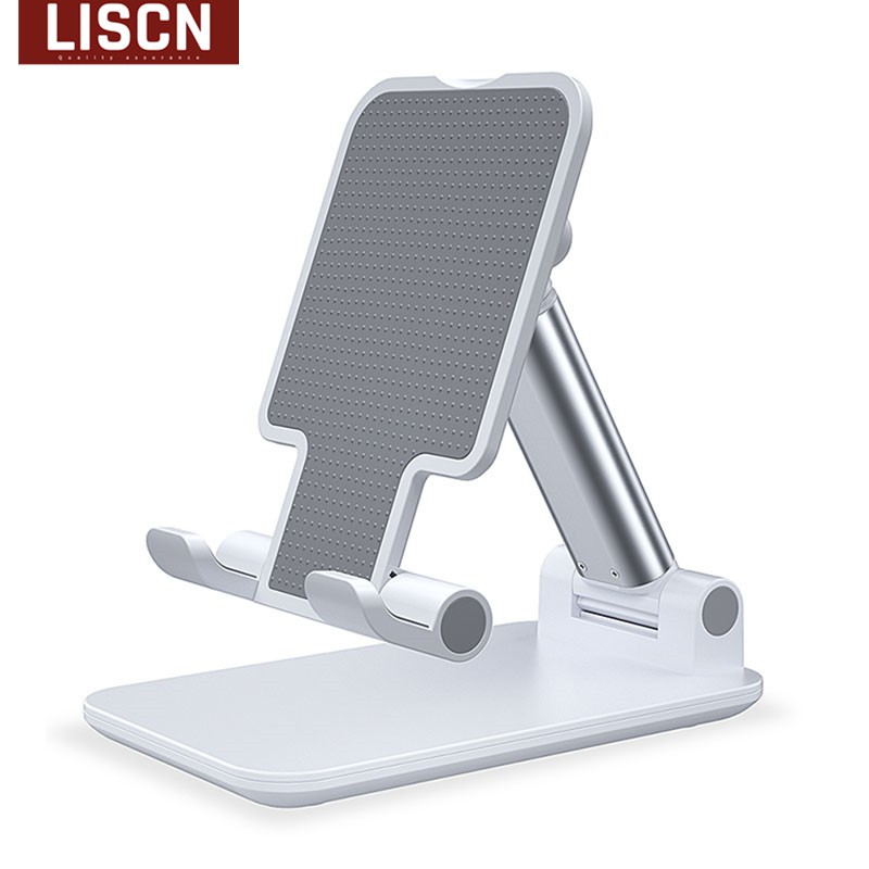 LISCN Upgrade Metal Phone Stand, Tablet Handphone Holder 5.0, Desktop