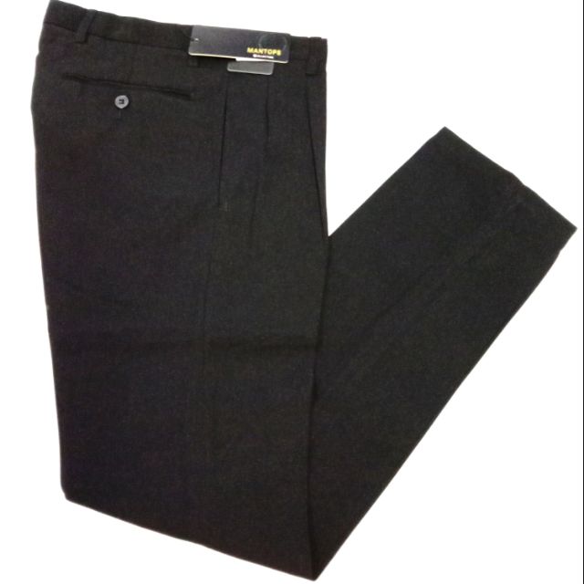 Slim Fit Formal Slack Anti Slip Fabric Outside Work Office Shopee Singapore