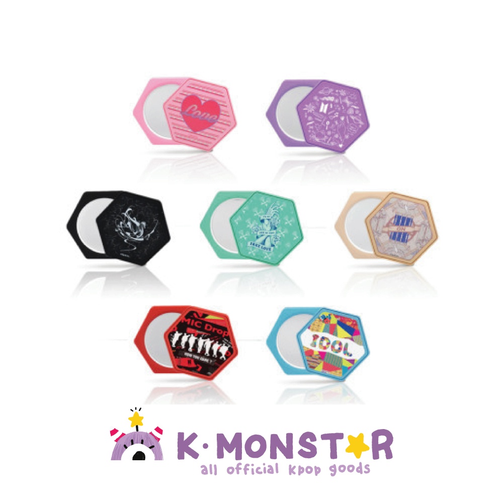 Bts Official Mtpr X Bts Collaboration Hand Mirror Shopee Singapore