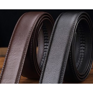 Image of MEN Leather/Smart belt ONLY★Auto Buckle★Without Buckle★Width 3.2cm