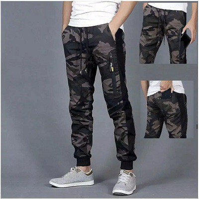 camo chino joggers