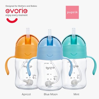 Evorie Tritan Baby 360 Straw Water Bottle Sippy Cup 200mL