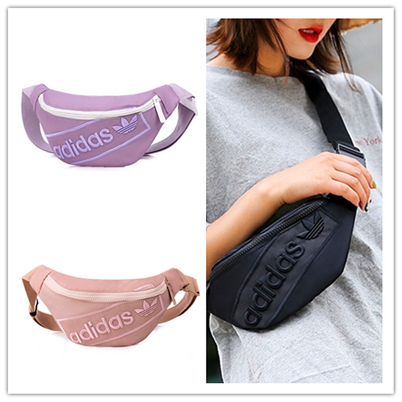 adidas hip bag purple