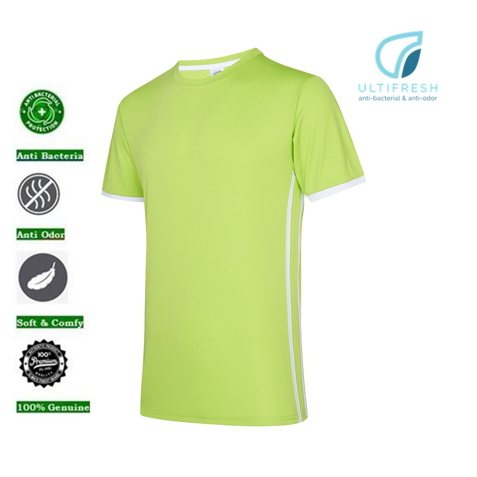 Unisex Polo T Shirt Udf09 Ultifresh Anti Bacterial Anti Odor Burst Hyper Alpha Crew Neck Dri Fit Polo Tshirt Tees Shopee Singapore - roblox anti odor