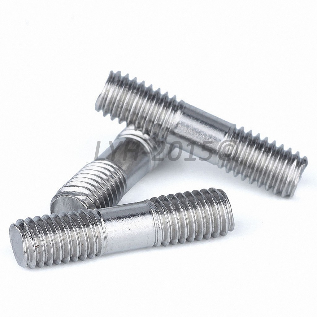 M10 M12 Double End Threaded Bolts Stud Bar A4 316 Stainless Steel Rod Shopee Singapore