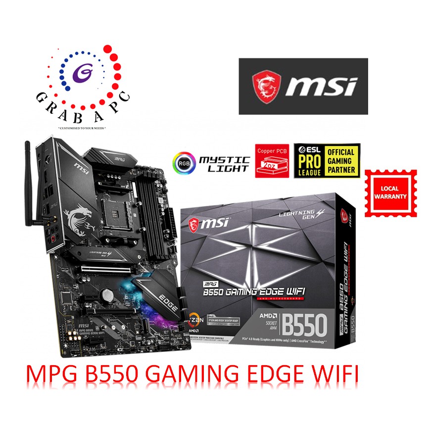 Msi mpg b550 gaming edge wifi обзор