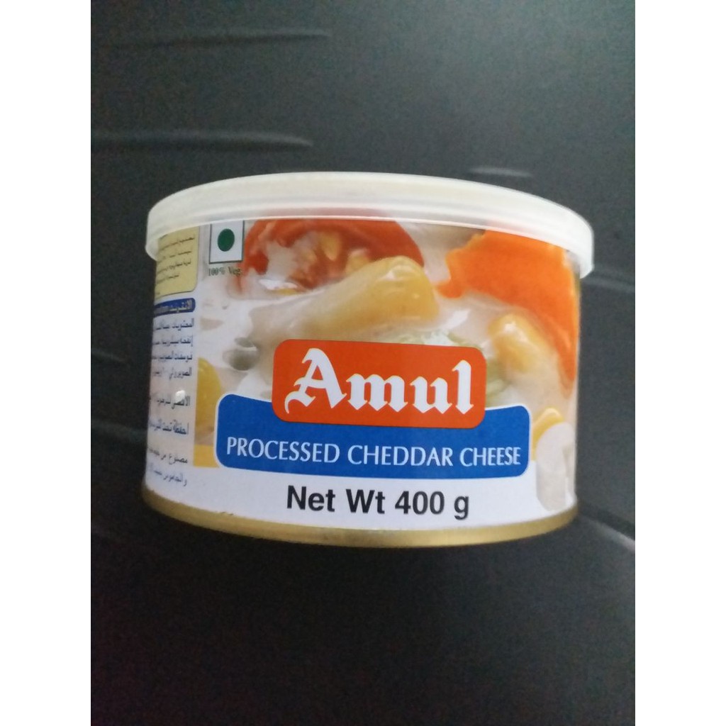 Amul Cheddar Cheese Vegetarian Cheese Canned Indian Cheese Shopee