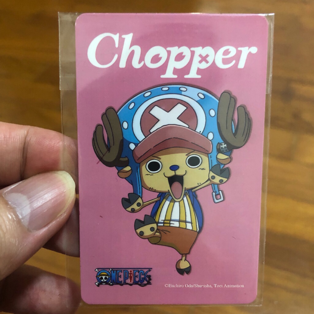 One piece chopper ezlink card Shopee Singapore