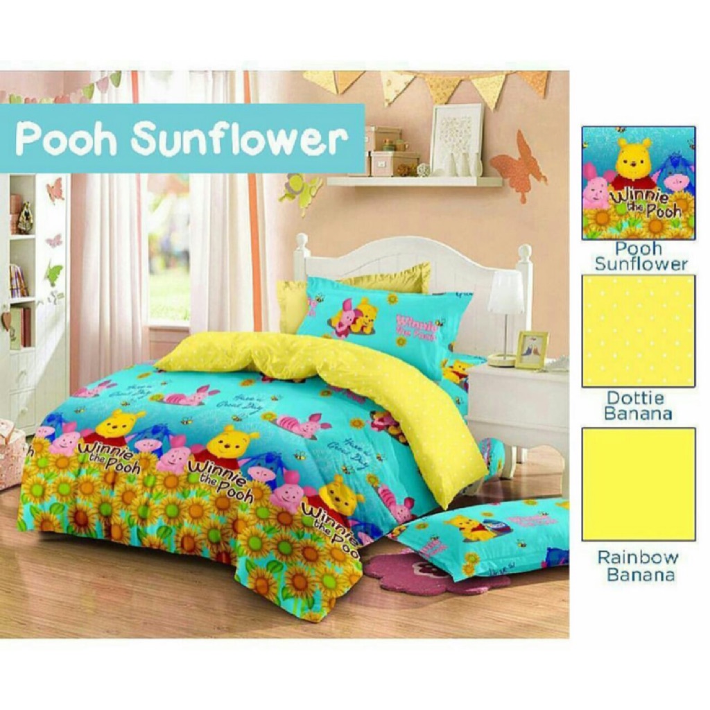 Winnie The Pooh Bedsheet Shopee Singapore