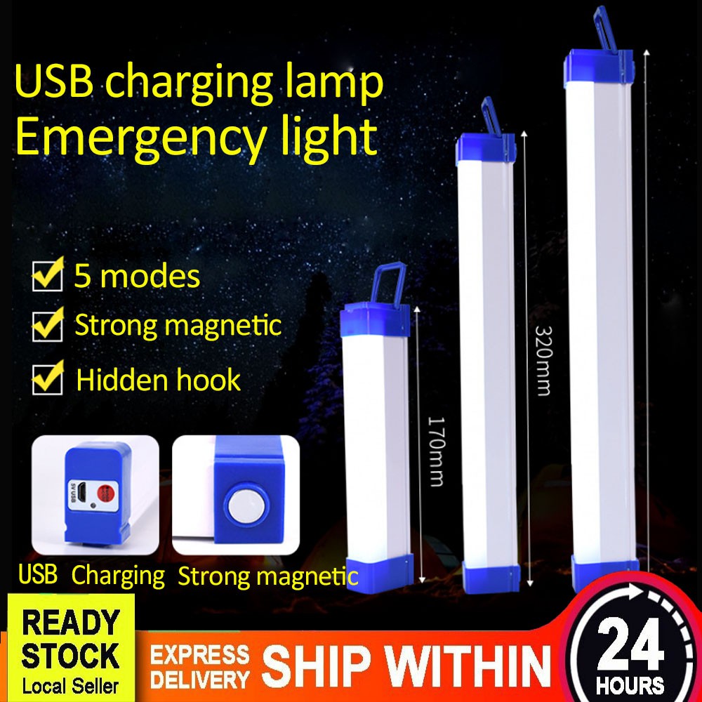 LED light 40w 60w 80w LED TUBE LIGHT T5 USB RECHARGEABLE Camping LED