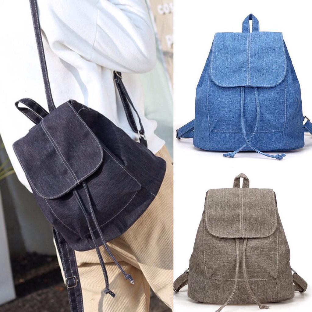 jean school bag