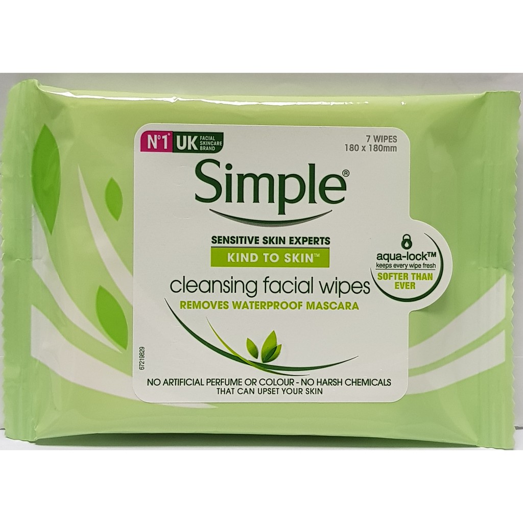 cleansing facial wipes