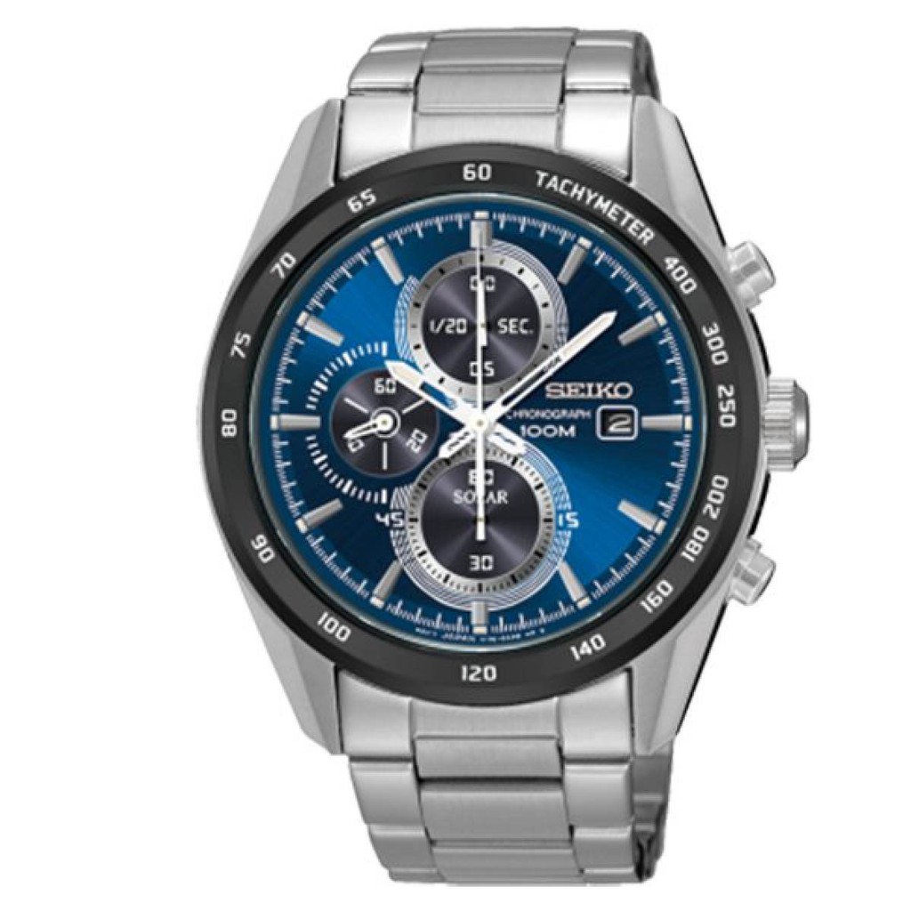 seiko criteria solar chronograph