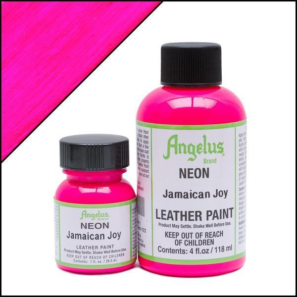 Angelus USA Leather Paint Neon Jamaican Joy