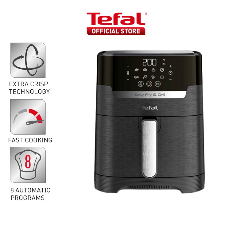 Tefal EY5058 Easy Fry & Grill Precision Healthy Air Fryer | Shopee ...