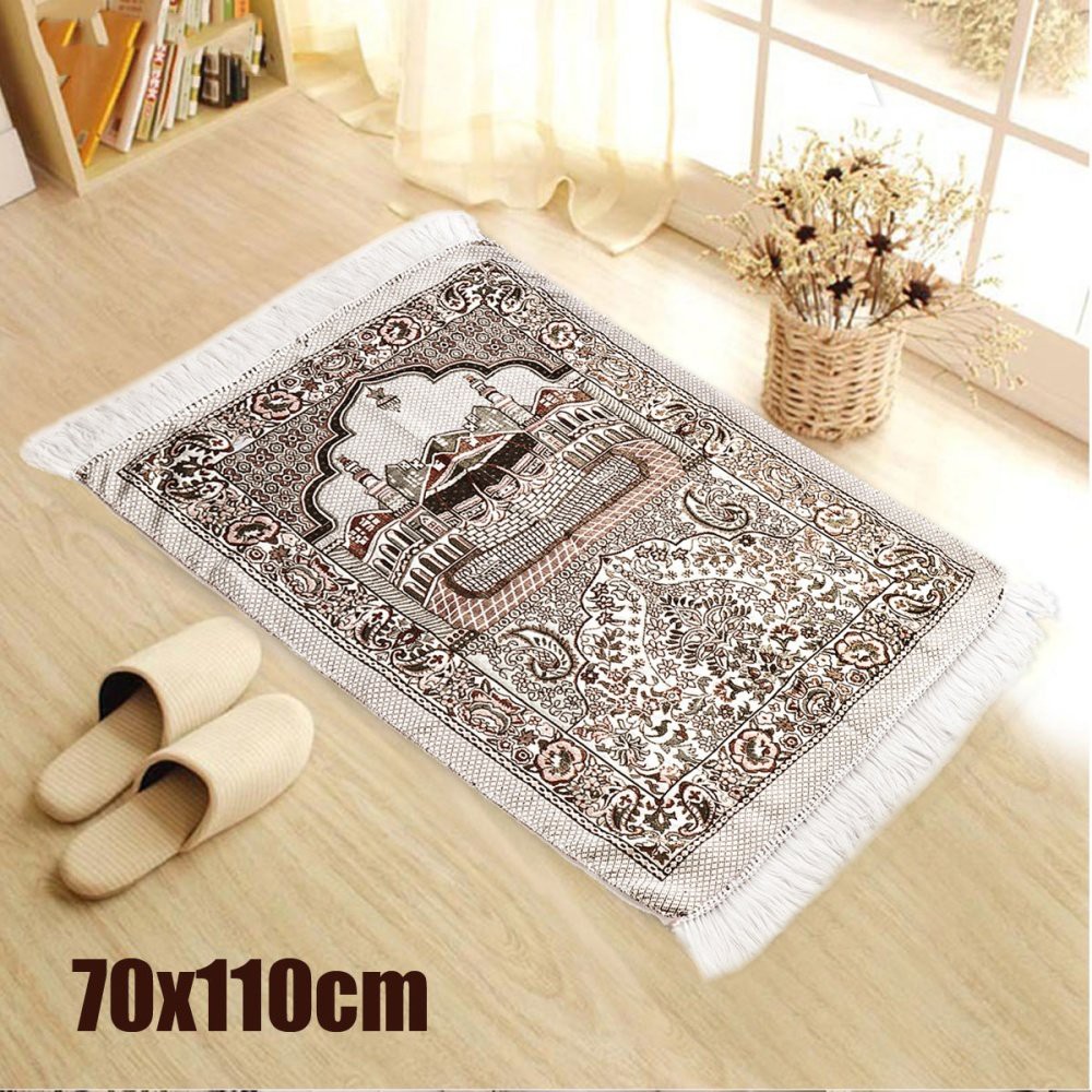 sejadah tebal sajadah Turkish Islamic Prayer Rug Muslim Prayer Mat