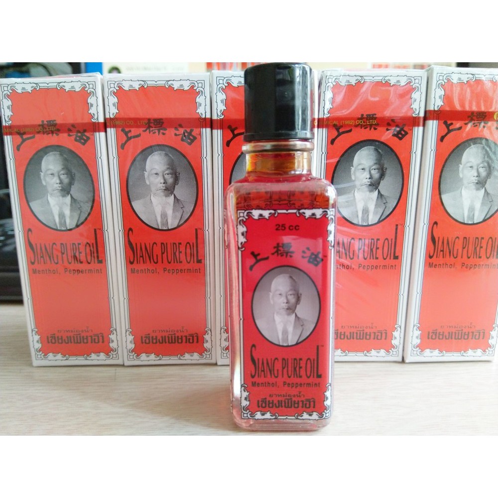 Thai Old Man Wind Oil 25cc Siang Pure Oil Genuine Shopee Singapore