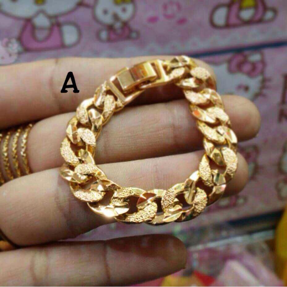 Shop Malaysia Kids Cop 916 Persis Ori Gold Korea Hand Chain Bracelet Shopee Singapore