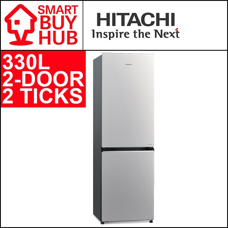 Pre Order Hitachi R B410p6ms 330l 2 Door Fridge Bottom Freezer 2 Ticks Free Hitachi Kettle Worth 69 Shopee Singapore