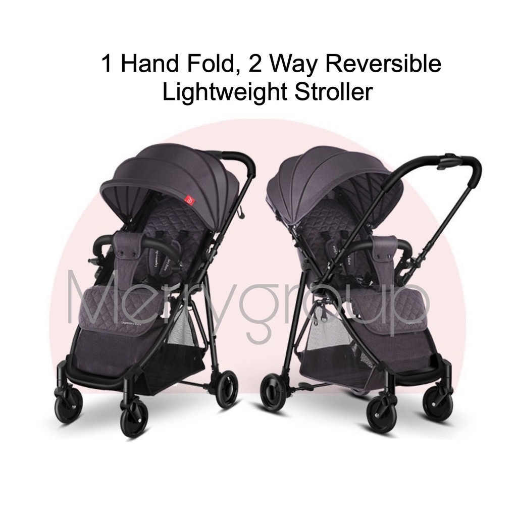 1 hand fold stroller