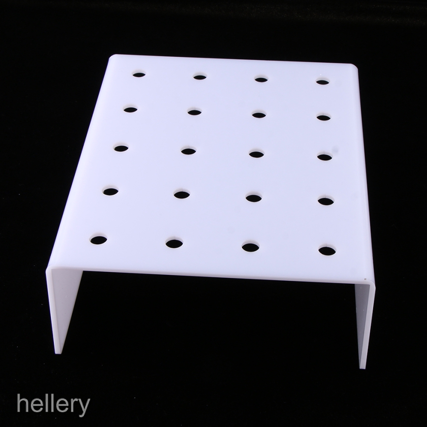 20 Holes Acrylic Cake Pusher Pop Stand Holder Birthday Party