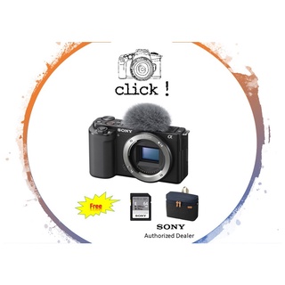 Sony ZV-E10 Mirrorless Camera Body Only (Free 64GB Card + Sony Bag)