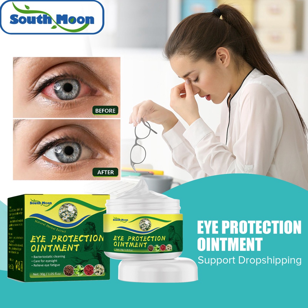 South Moon 30g Eye Ointment Restore Eyesight Treatment Eyes Fatigue Dry