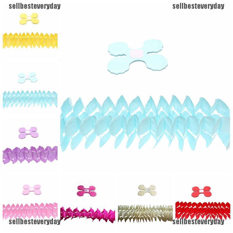 Aiment Hanging Paper Garlands Flora Chain Wedding Party Ceiling
