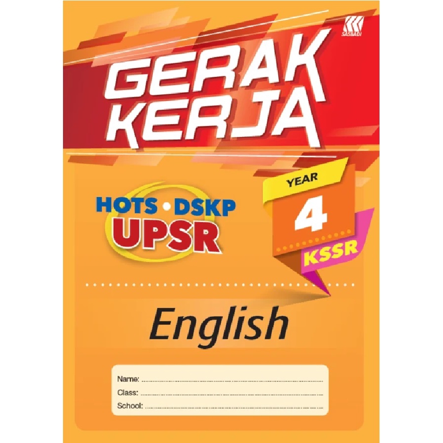 Mph Gerak Kerja Kssr English Year 4 Isbn 9789837716025 By Sasbadi Shopee Singapore