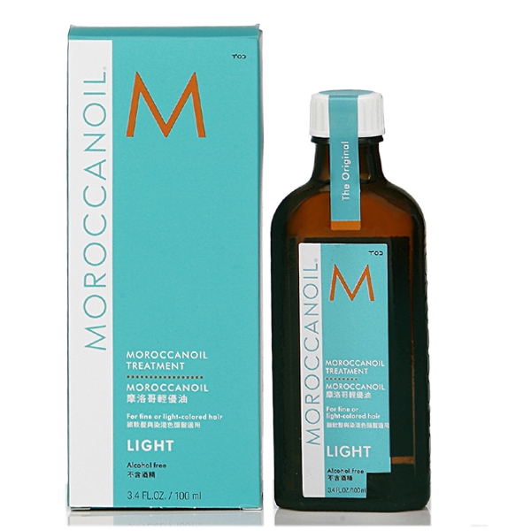 Moroccanoil Light Moroccan Oil 100 Ml Soft Light Hair Shopee Singapore