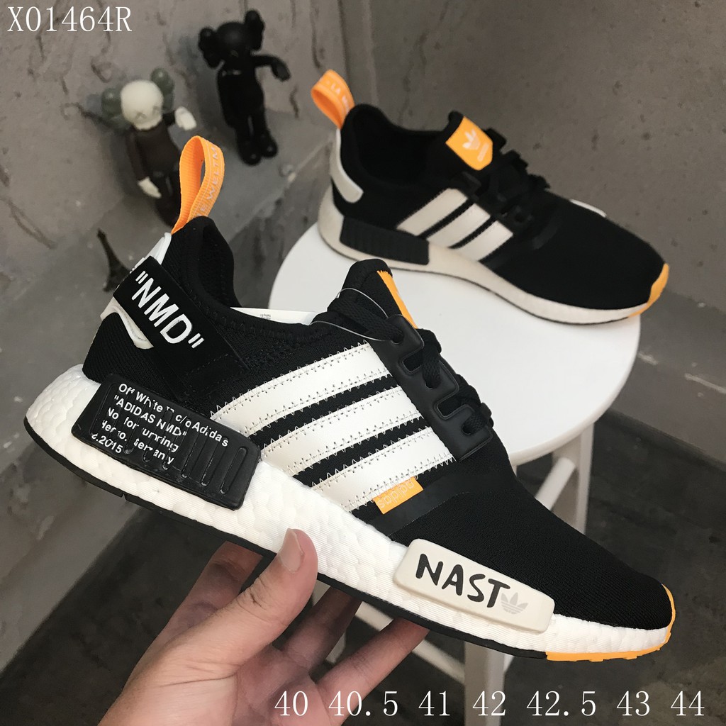 Original NMD running shoes Sneakers OFF-WHITE X NMD R1 MEN fashion | Shopee  Singapore
