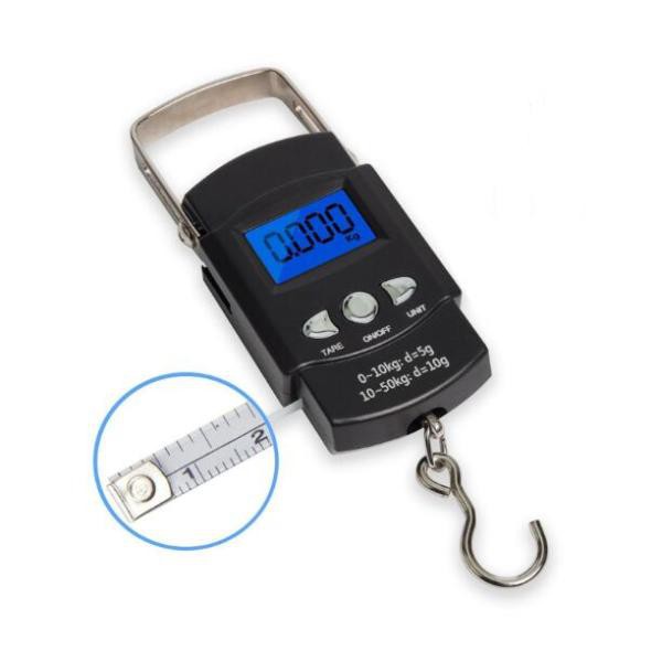 110lb//50kg Fishing Weight Scale LCD Electronic Digital Luggage Hanging Scale