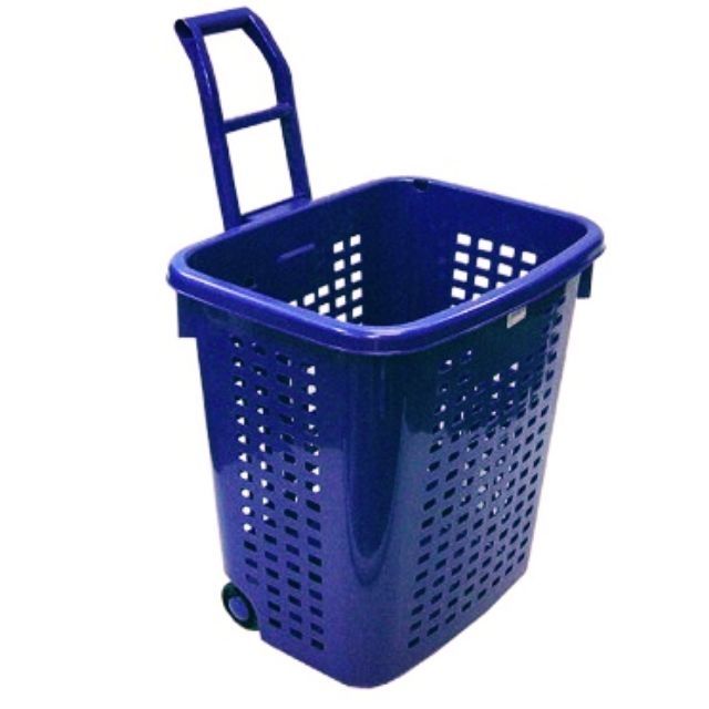 Toyogo TROLLEY LAUNDRY BASKET WITH WHEEL Shopee Singapore