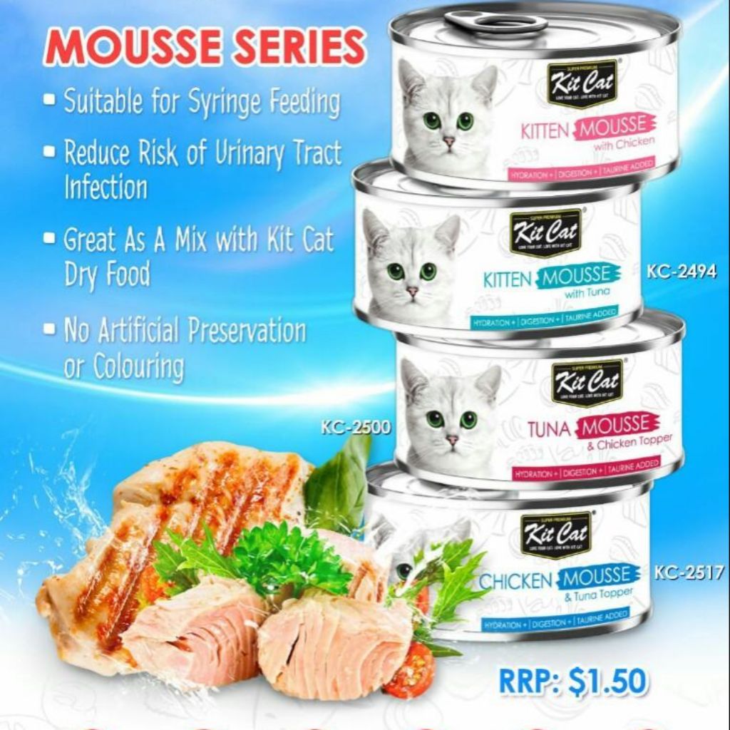 Kit Cat Mousse Canned Food 80g X24 Shopee Singapore