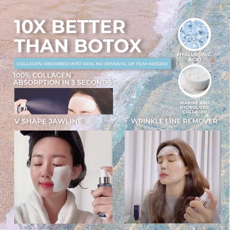 Activlayr Vanishing Collagen Mask Firming Lifting Anti Aging Mist Shopee Singapore