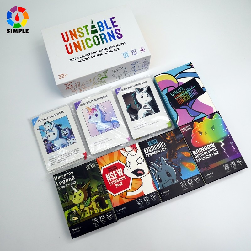 Unicorn card game target