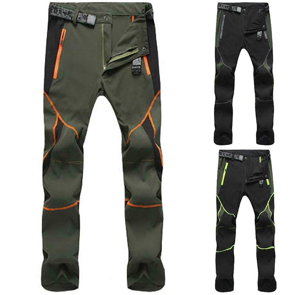 Image of Mens Tactical Cargo Pants Hiking Outdoor Climbing Quick Dry Water Resistance