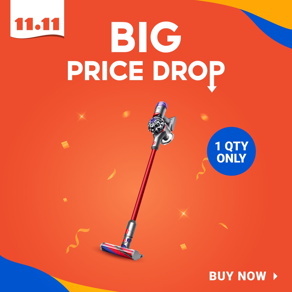 Big Price Drop Dyson V8 Slim Fluffy Shopee Singapore