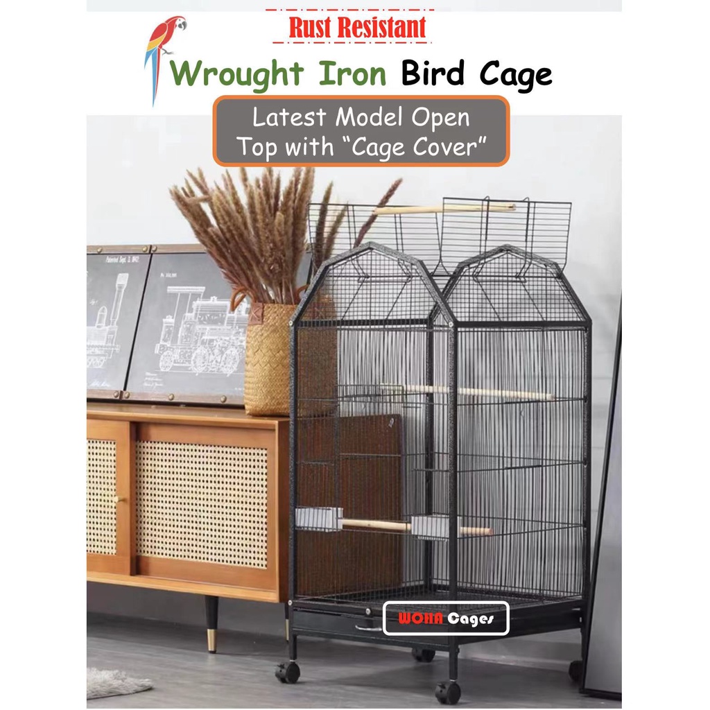 [WOHA Deal] Latest Open Top Hammer Sprayed Wrought Iron Rust Resistant