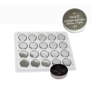 [SG Seller] Brand New CR2477 CR2477X 3V Lithium Coin Button Battery Batteries Trace Together TraceTogether Token Yesoul