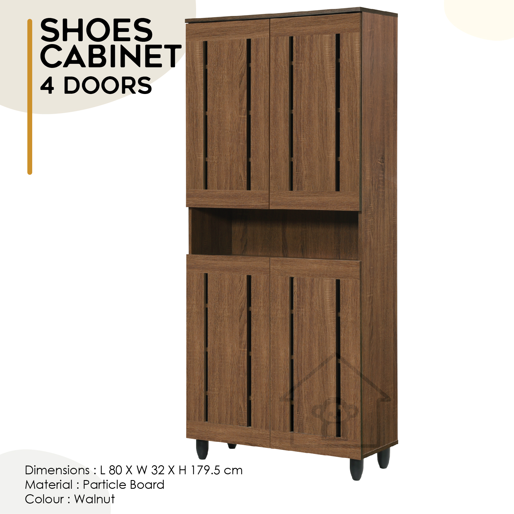 Shoes Cabinet 4 Door Tall Storage Cabinet Shoe Cabinet Shoe Storage Cabinet Shoe Rack Shopee Singapore