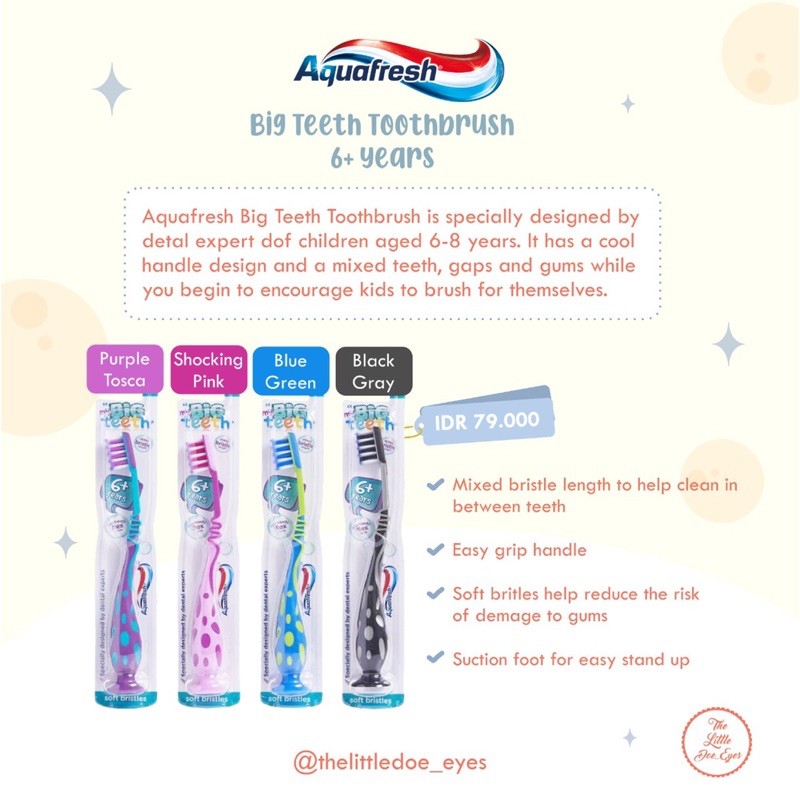 aquafresh children's toothbrush