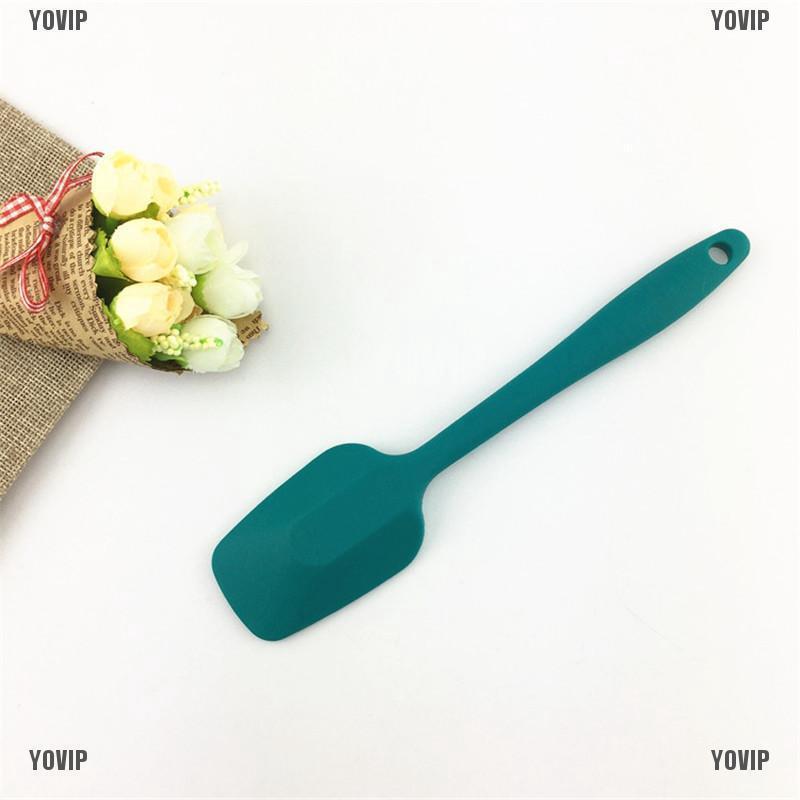 YOVIP Silicone Spatula Baking Rubber Scraper integrated high