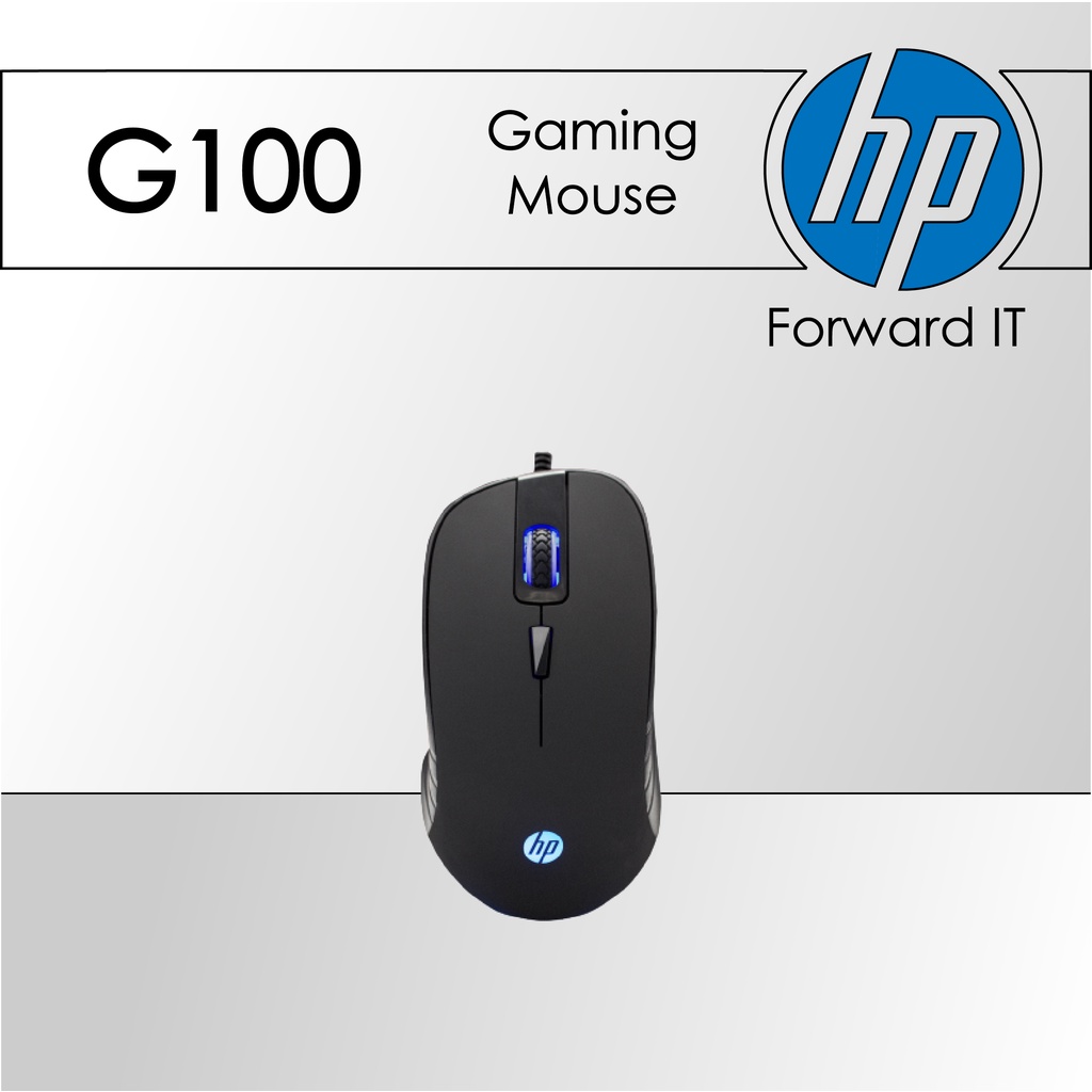 HP Gaming Mouse [G100] USB Wired Shopee Singapore