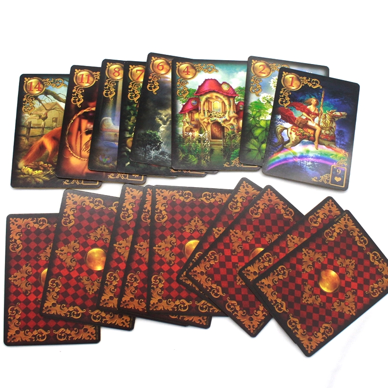 Ready Stock】Gilded Reverie Lenormand Oracle Card | Shopee Singapore