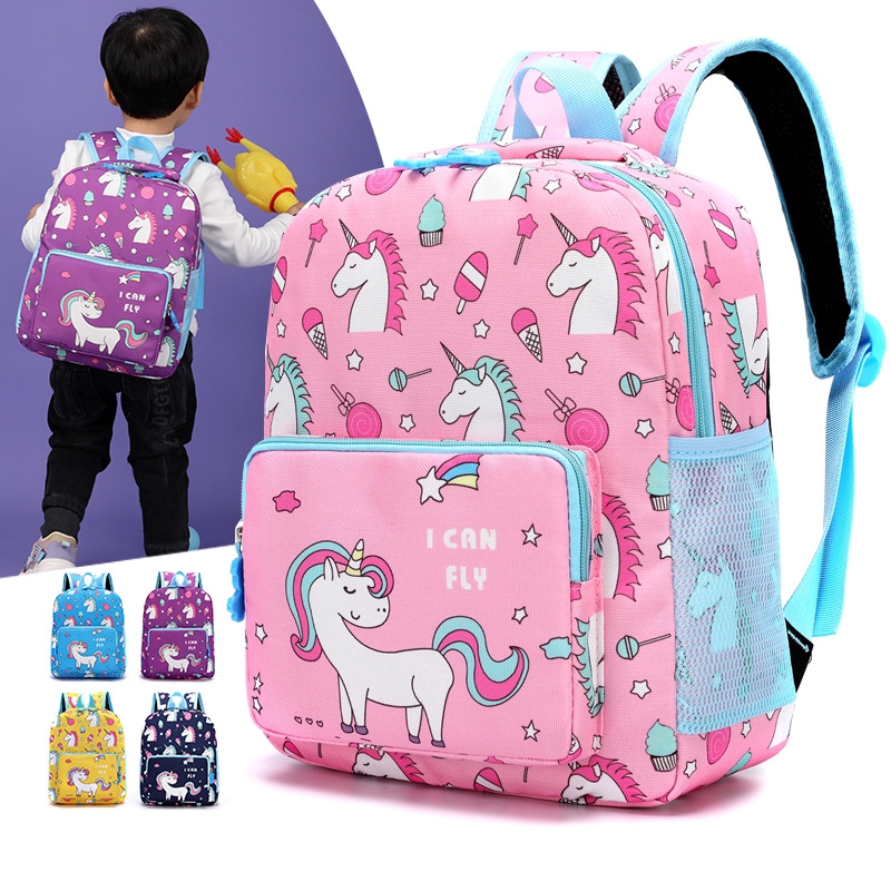 Schoolbag for primary school students Kindergarten cartoon cute