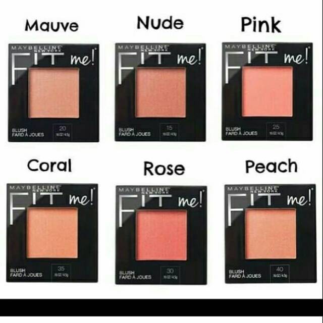 blush on maybelline