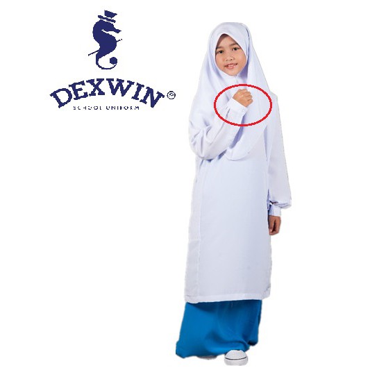 Baju Kurung Sekolah Tangan Cekak