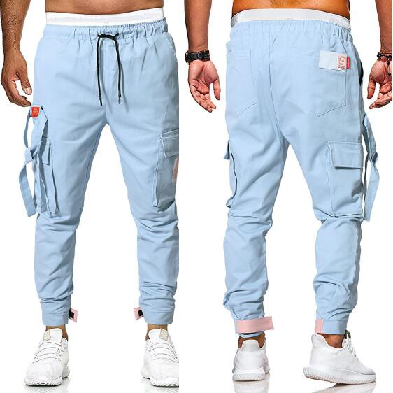 baby blue cargo pants mens